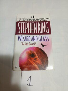 Stephen King Wizard and Glass The Dark Tower IV Signet Paperback Roland Deschain